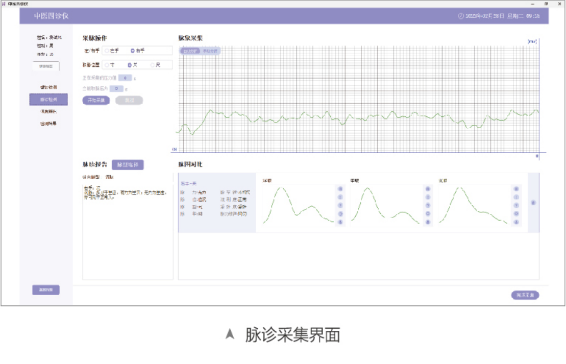 中医四诊仪01型（舌面脉信息采集管理系统）MT-SMT-01脉诊采集界面.png